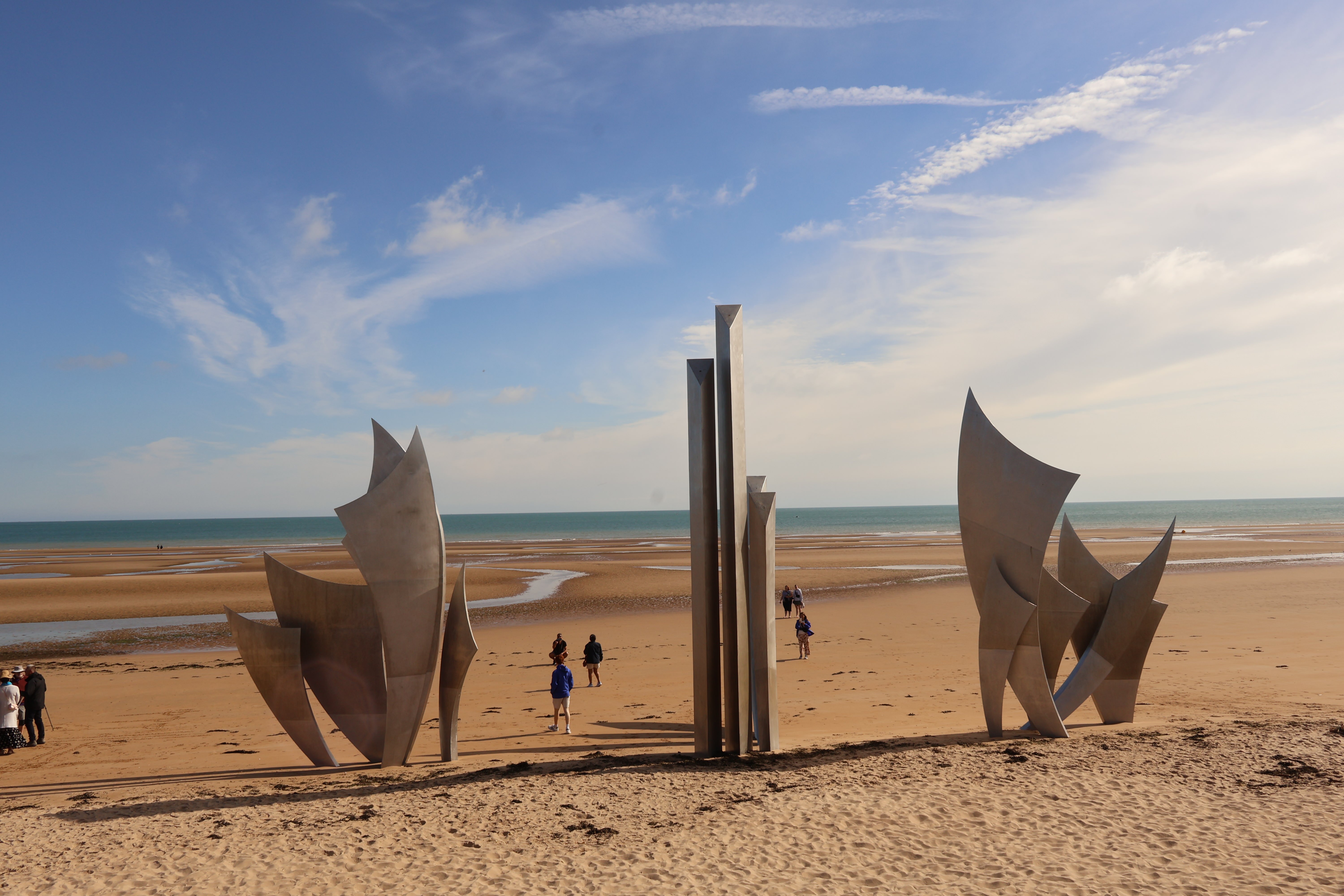 Les Braves Memorial at Omaha Beach