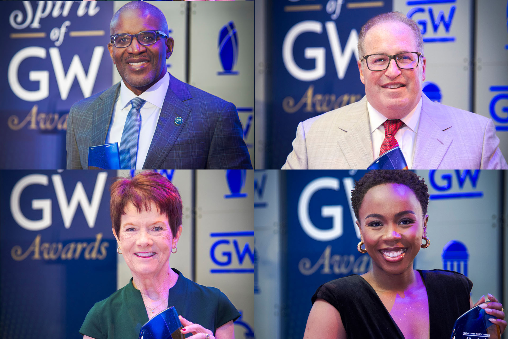 Spirit of GW Award Winners