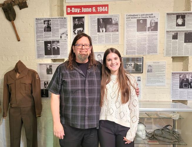 Father and Daughter at History Museum