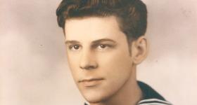 Photo of honored sailor from D-Day